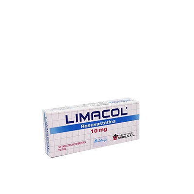 LIMACOL 10 MG 30 TABLETAS