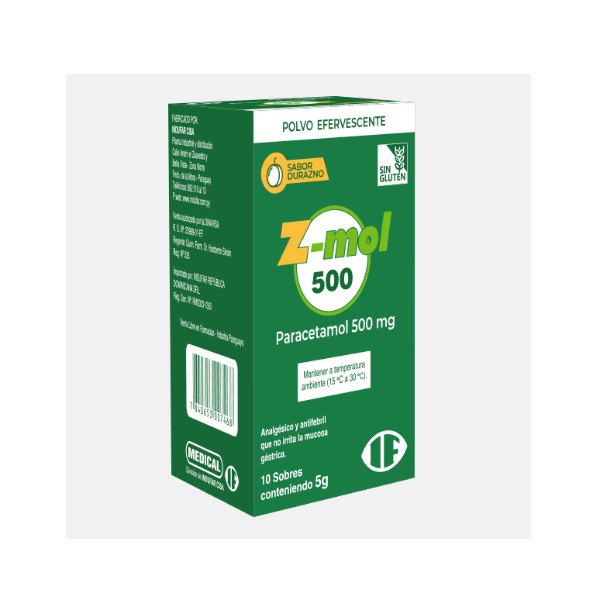 Z-MOL 500MG 10 SOBRES C/U (CADA UNIDAD)