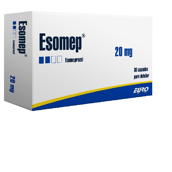 ESOMEP 20 MG 30 CAPSULAS