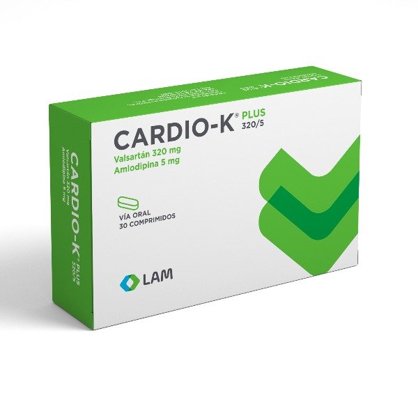 CARDIO K PLUS 320/5MG 30 COMPRIMIDOS