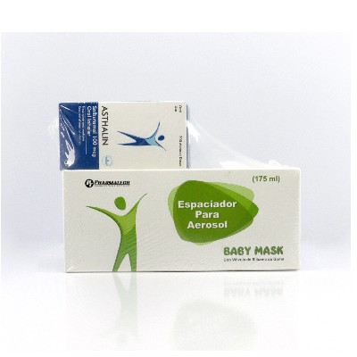 ASTHALIN + ESPACIADOR CON BABY MASK COMBO