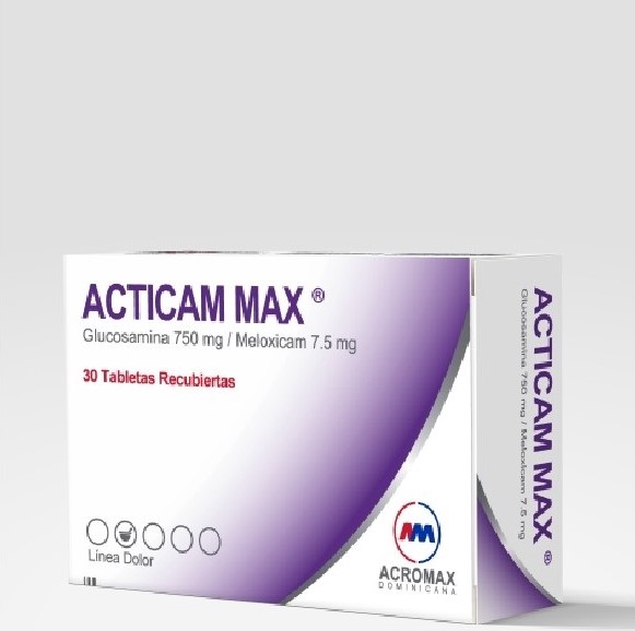 ACTICAM MAX 30 TABLETAS
