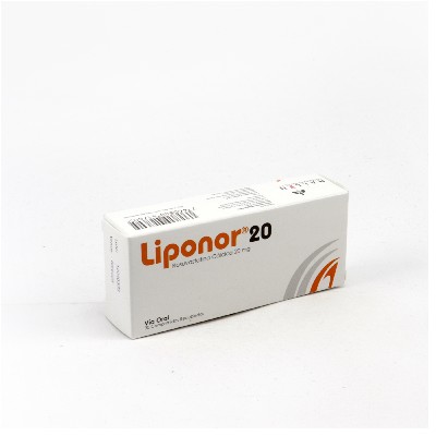 LIPONOR 20MG 30 COMPRIMIDOS