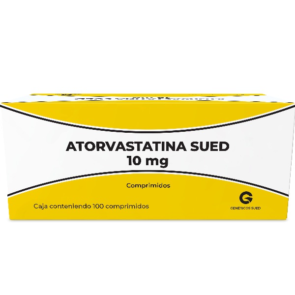 ATORVASTATINA SUED 10MG 50 COMPRIMIDOS C/B (CADA BLISTER)