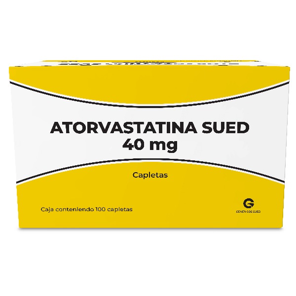ATORVASTATINA SUED 40MG 50 COMPRIMIDOS C/B (CADA BLISTER)