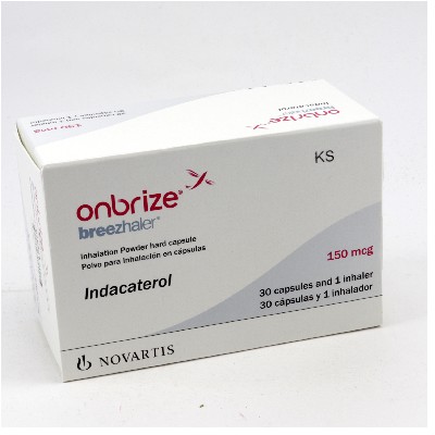ONBRIZE BREEZH 150 MG 30 CAPSULAS + INHALADOR