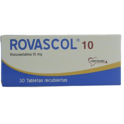 ROVASCOL 10MG 30 TABLETAS
