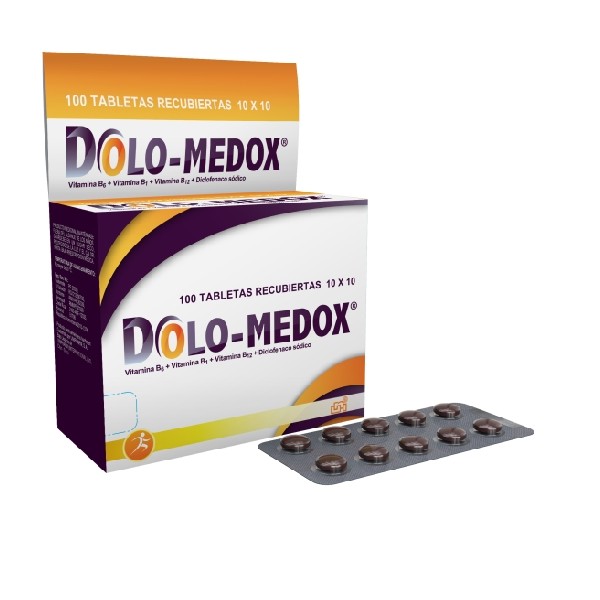 DOLO MEDOX 100 TABLETAS C/U (CADA UNIDAD)