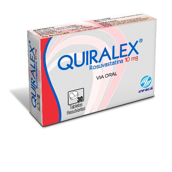 QUIRALEX 10MG 30 TABLETAS