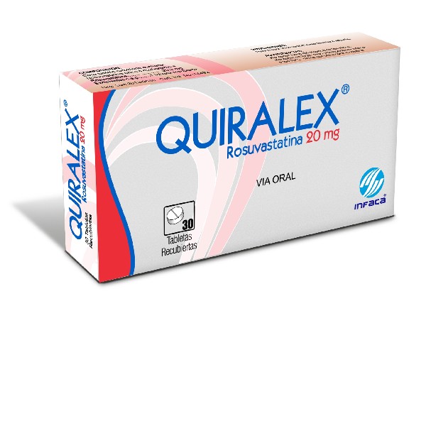 QUIRALEX 20 MG 30 TABLETAS