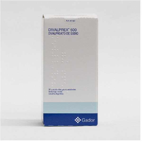 DIVALPREX 500 MG 50 COMPRIMIDOS
