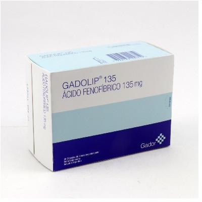 GADOLIP 135 MG 30 CAPSULAS