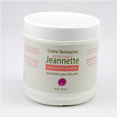 JEANNETTE CREMA DEMOLEDORA 16OZ.