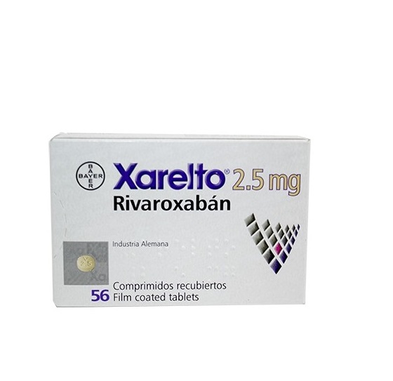 XARELTO 2.5MG 56 COMPRIMIDOS