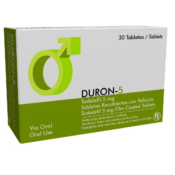 DURON 5MG 30 COMPRIMIDOS