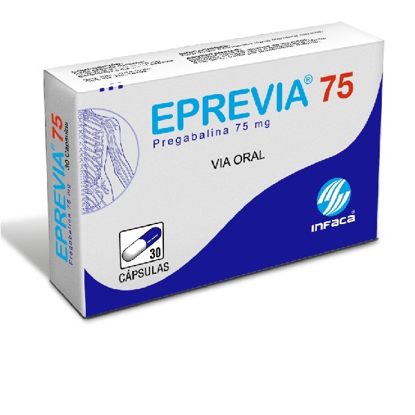 EPREVIA 75MG 30 CAPSULAS
