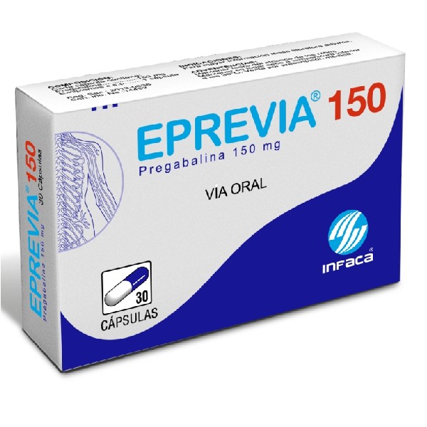 EPREVIA 150MG 30 CAPSULAS