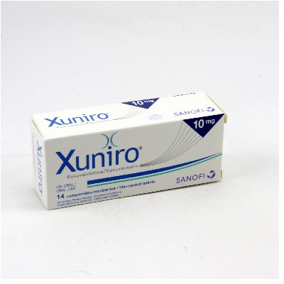 XUNIRO 10MG 14 TABLETAS