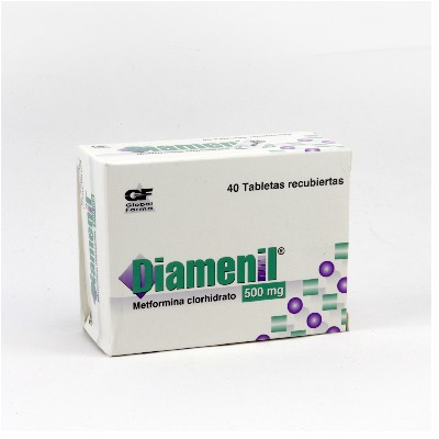 DIAMENIL 500MG 40 TABLETAS