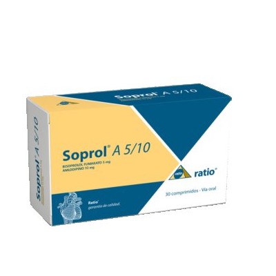 SOPROL A 5/10M 30 COMPRIMIDOS
