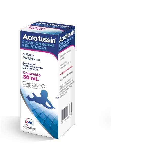 ACROTUSSIN SOLUCION GOTAS 30ML
