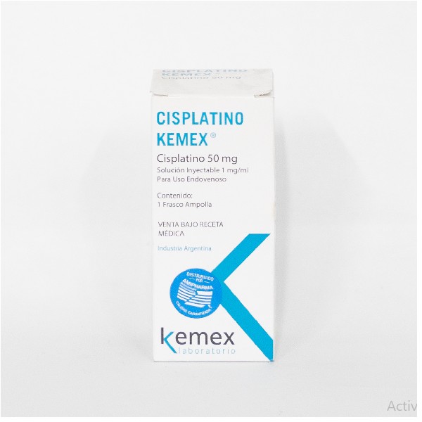 CISPLATINO KEMEX 50MG 1 VIAL ( ONCOLOGICO )