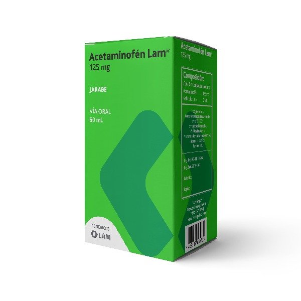ACETAMINOFEN LAM 125MG JARABE 60ML
