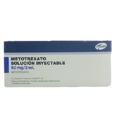 METOTREXATO PFIZER SOLUCION IM/IV 2ML (ONCO)