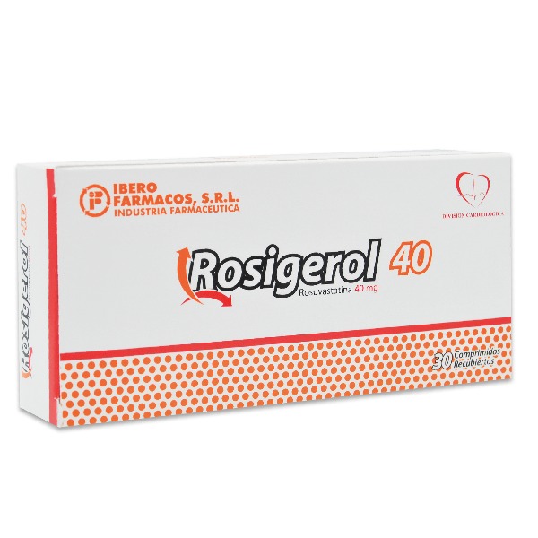 ROSIGEROL 40MG 30 TABLETAS