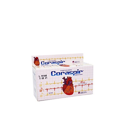 CORASPIR 81MG 100 TABLETAS C/B (CADA BLISTER)
