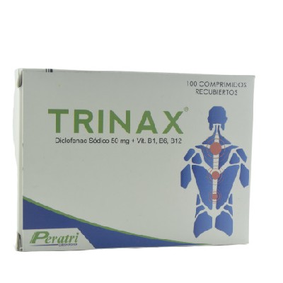 TRINAX 100 COMPRIMIDOS C/B (CADA BLISTER)