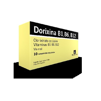 DORIXINA B1/B6/B12 10 TABLETAS