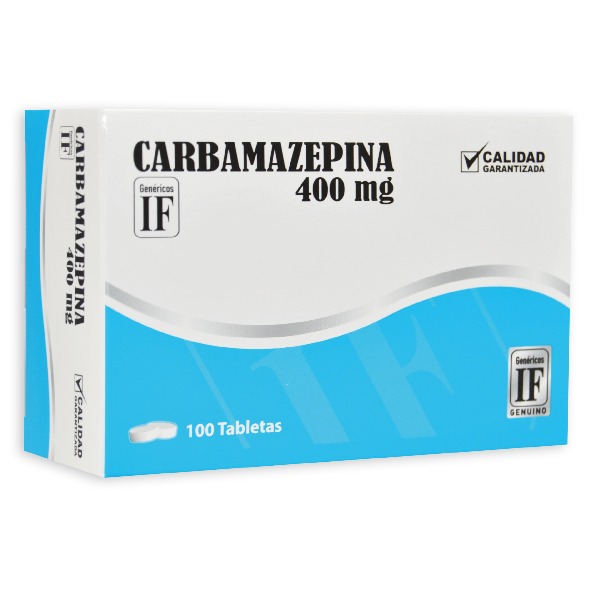 CARBAMAZEPINA IF 400MG 100 TABLETAS C/B (CADA BLISTER)