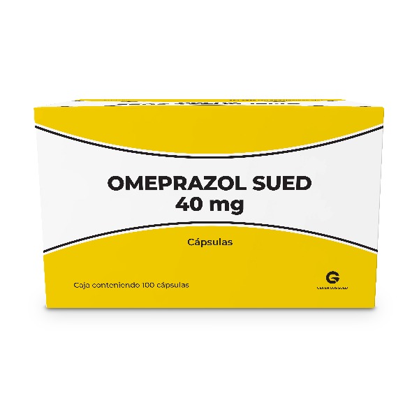 OMEPRAZOL SUED 40MG 100 CAPSULAS C/U (CADA UNIDAD)