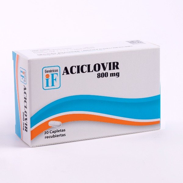 ACICLOVIR IF 800MG 30 COMPRIMIDOS C/B (CADA BLISTER)