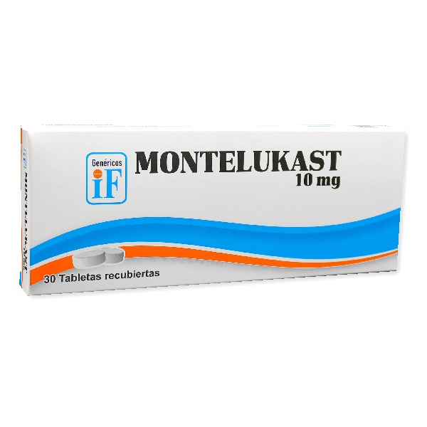 MONTELUKAST IF 10MG 30 TABLETAS