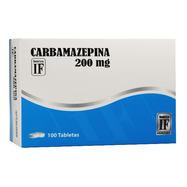 CARBAMAZEPINA IF 200MG 100 TABLETAS C/B (CADA BLISTER)