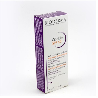 BIODERMA CICABIO SOIN REPARATEUR APAISANT SPF50 30ML