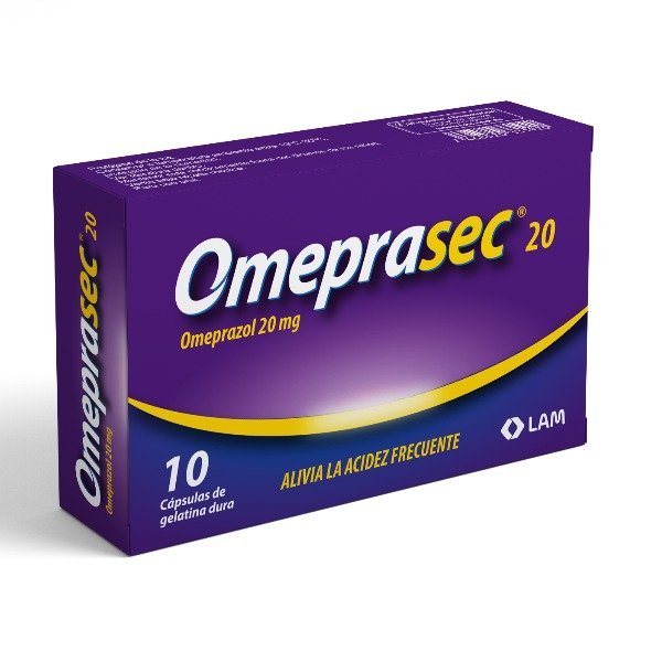OMEPRASEC 20MG 10 CAPSULAS