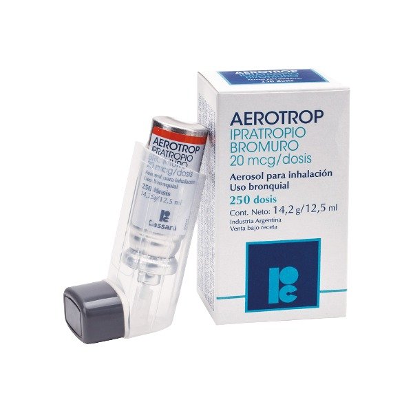 AEROTROP AEROSOL 250 DOSIS