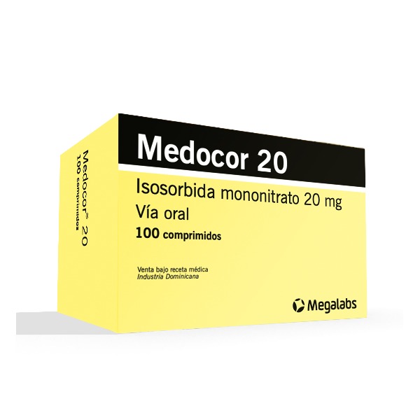 MEDOCOR 20MG 100 COMPRIMIDOS C/B (CADA BLISTER)