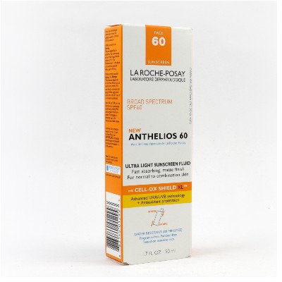 LA ROCHE-POSAY ANTHELIOS ULTRA LIGHT FLUID SPF60 50ML*(LRP0061)