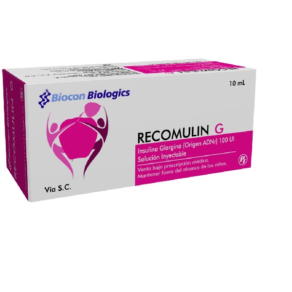 RECOMULIN G 100UI/ML SOLUCION INYECTABLE 10ML