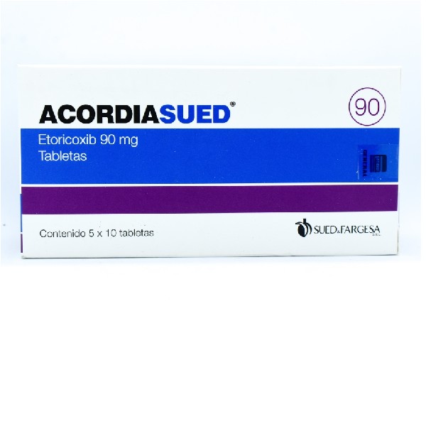 ACORDIA SUED 90MG 50 COMPRIMIDOS C/B (CADA BLISTER)