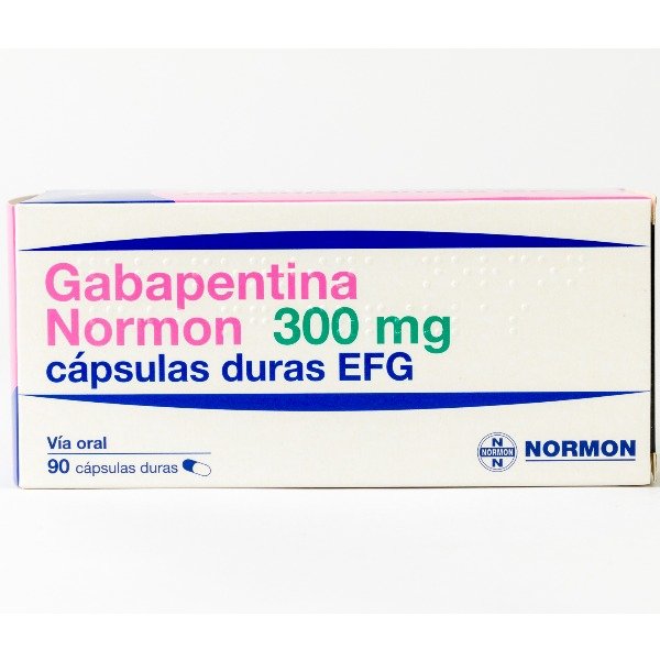 GABAPENTINA NORMON 300MG 90 CAPSULAS C/B (CADA BLISTER)