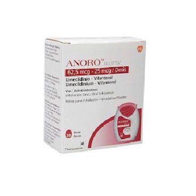 ANORO ELLIPTA 62.5/25 MCG 30 DOSIS