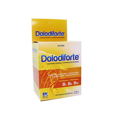 DOLODIFORTE 100 TABLETAS