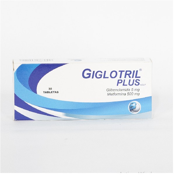 GIGLOTRIL PLUS 5/500MG 30 TABLETAS