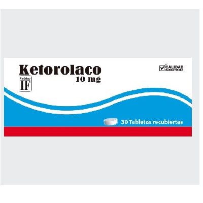KETOROLACO IF 10MG 30 TABLETAS C/B (CADA BLISTER)