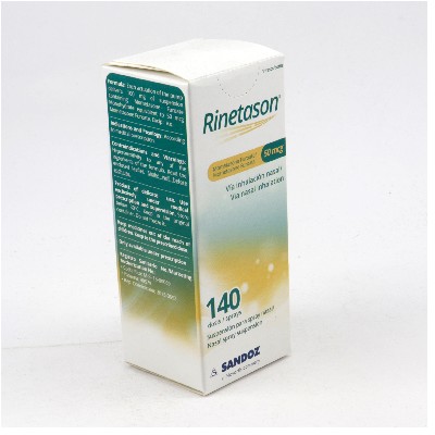 RINETASON (MOMETASONA) SANDOZ SPRAY 140 DOSIS